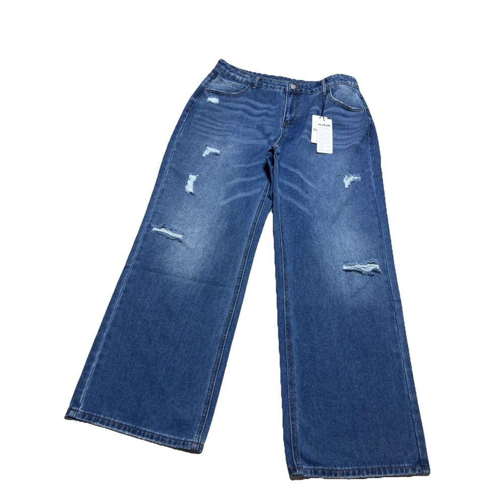 Flvsun Women's Blue Jeans Size Large
